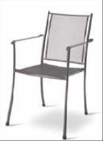 Метален стол за открити пространства
