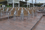 Алуминиеви столове за кафене за открито